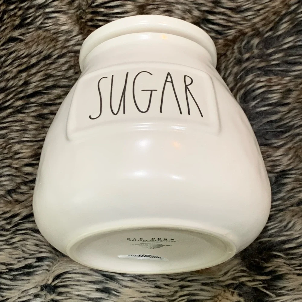 Rae Dunn 2023 White “SUGAR” Canister - (Rare) NWT